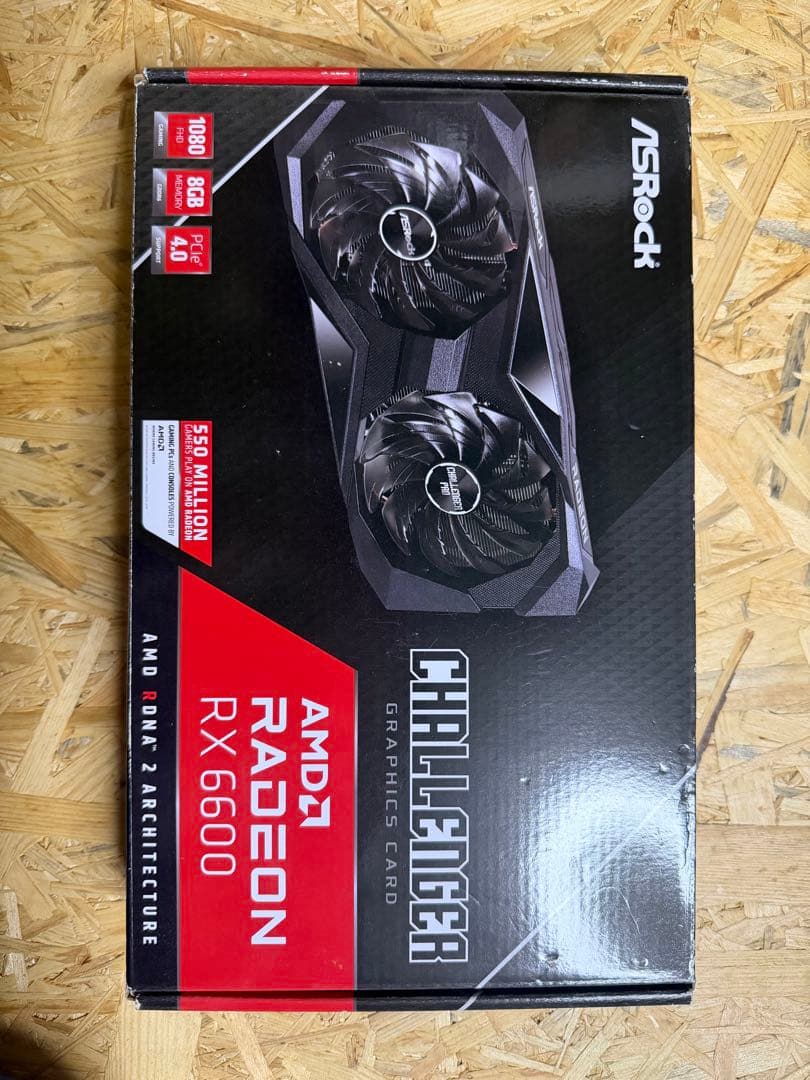 グラフィックボード・グラボ・ビデオカード ASRock RADEON RX6600 8GB
