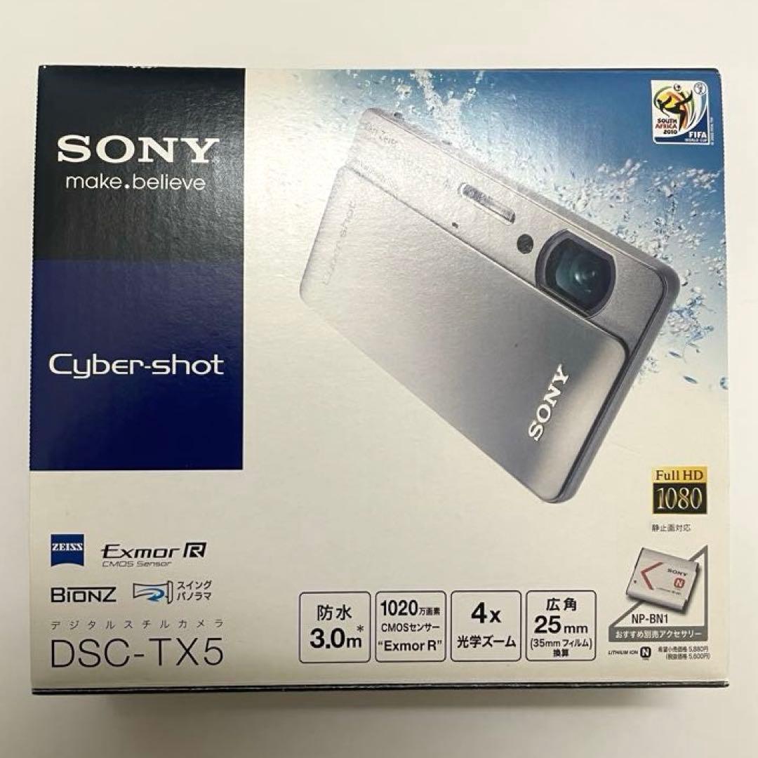 【防水・防塵 デジカメ】美品 SONY CyberShot DSC-TX5