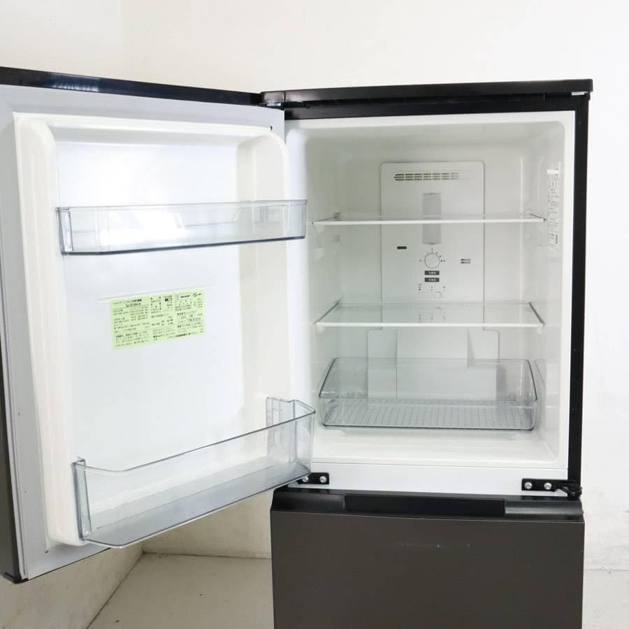 2点まとめ買い 22年 シャープ 152L 2ドア 冷蔵庫 SJ-D15H-H