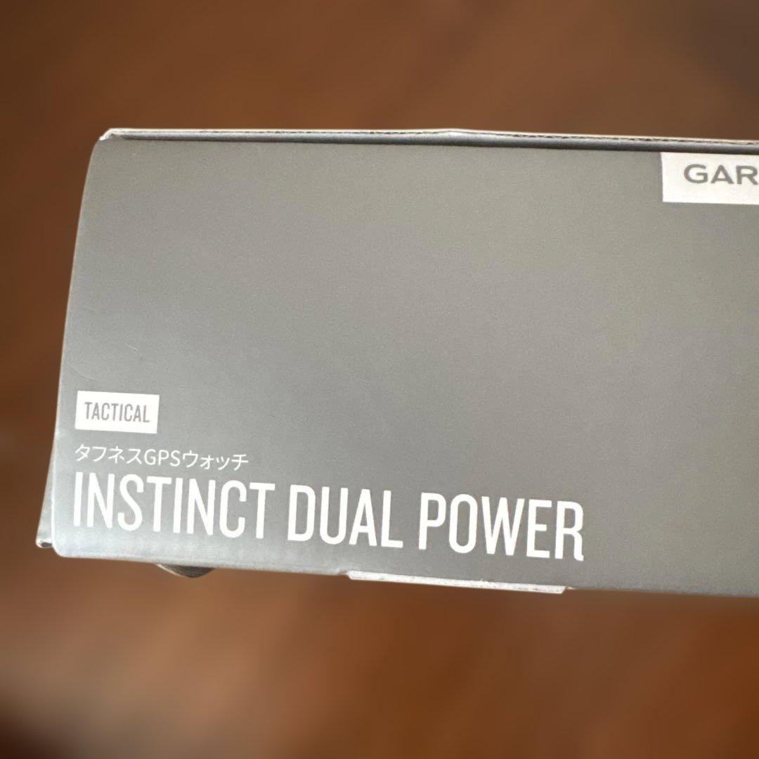 t*8様 販売終了✴︎GARMIN　Instinct　DualPower　TAC