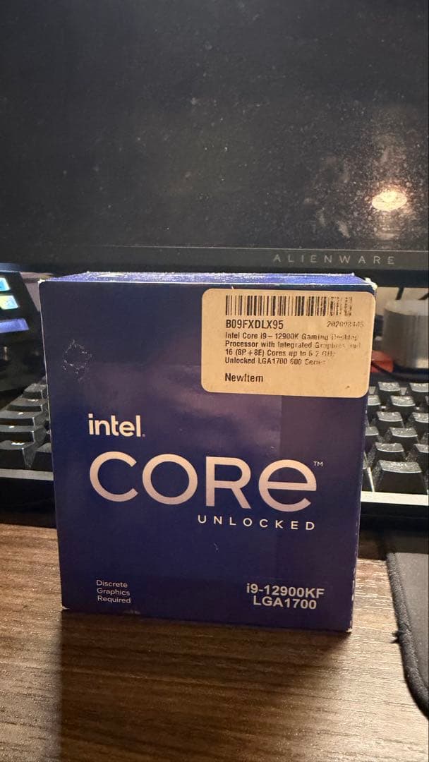 【早い者勝ち】Intel Core i9-12900K 新品未開封