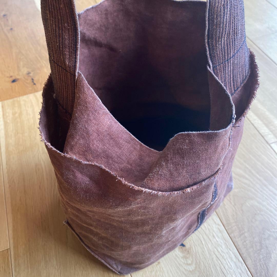 yurukuru 柿渋染め　バック　ブラウン