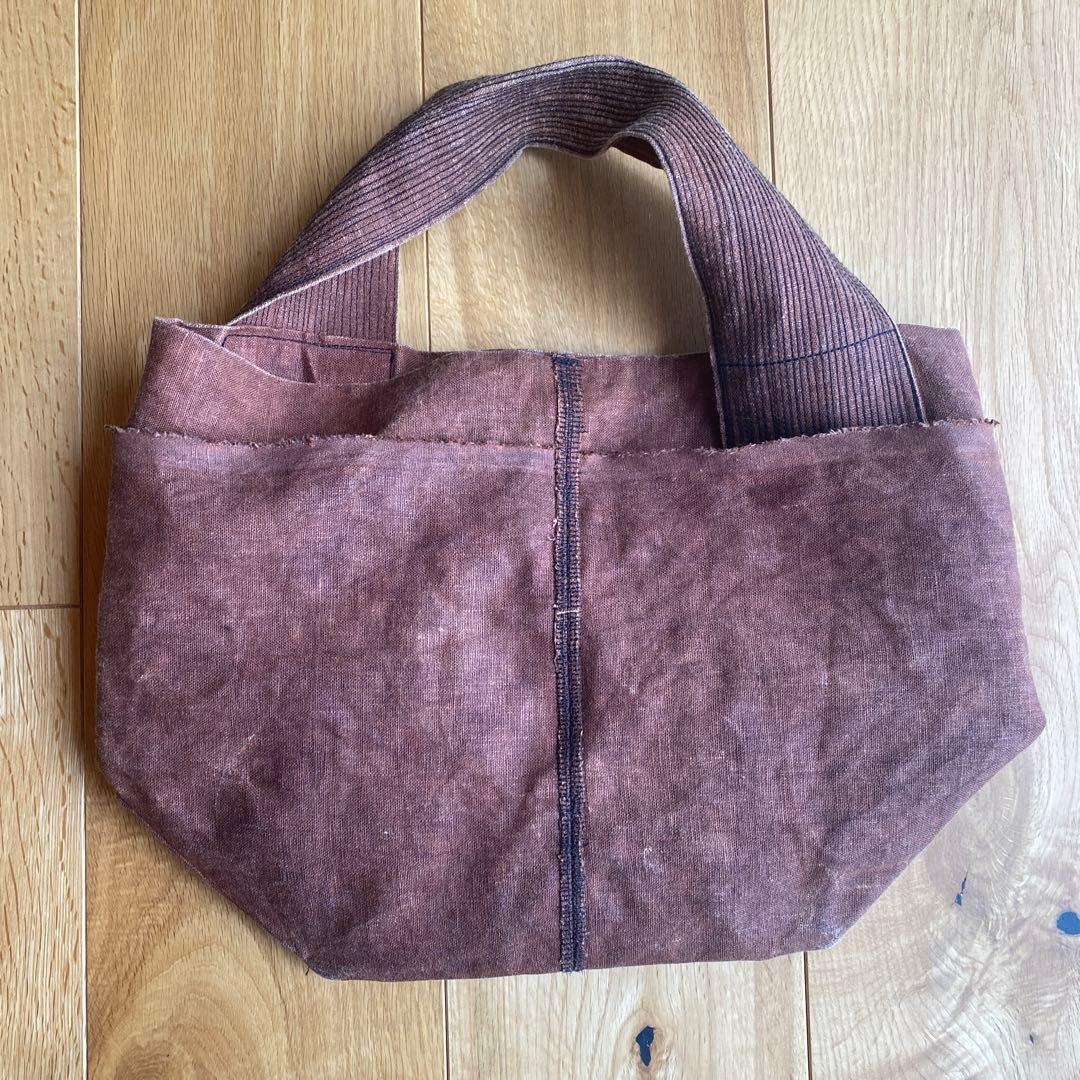 yurukuru 柿渋染め　バック　ブラウン