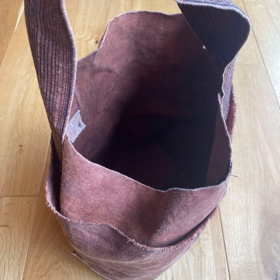 yurukuru 柿渋染め　バック　ブラウン