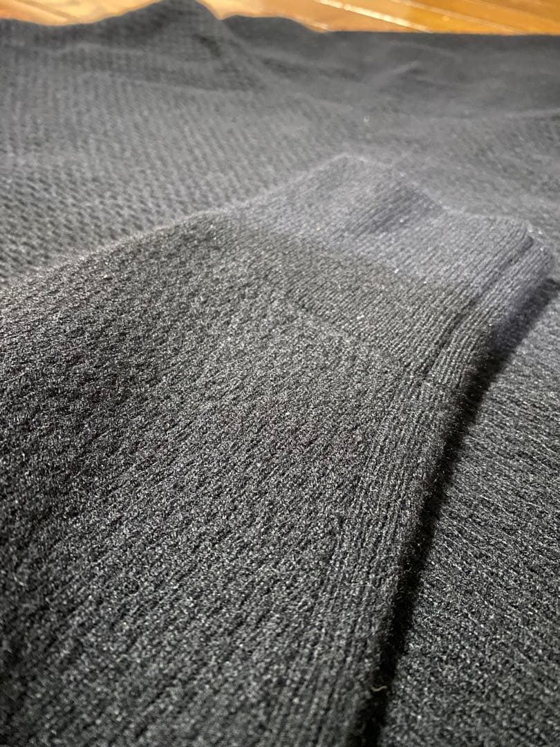 試着のみ　クリーニング済みRHC ニットセーター　ブラック　 L 近年モデル