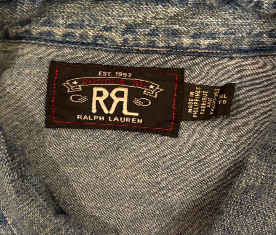 ダブルアールエル　RRL デニムシャツ XLサイズ