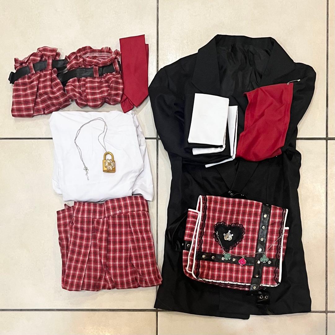 m*g様 しゅごキャラ 日奈森あむ コスプレ衣装 ウィッグ フルセット