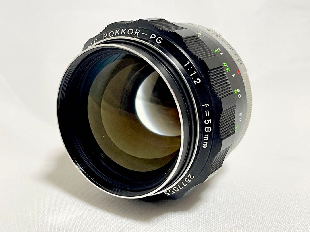 レンズ(単焦点) MINOLTA MC ROKKOR-PG F1.2 58mm