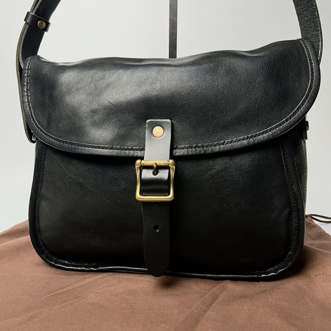 極美品✨スロウ ショルダーバッグ メッセンジャー fino カートリッジ レザー