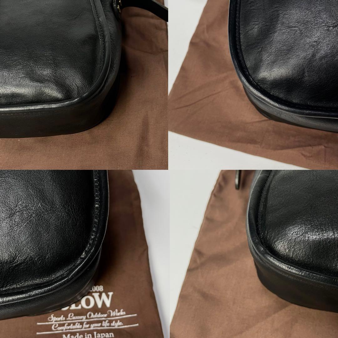極美品✨スロウ ショルダーバッグ メッセンジャー fino カートリッジ レザー