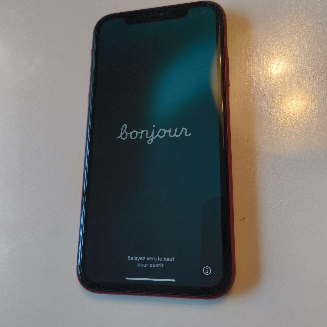 ジャンク品Apple iPhone 11 (PRODUCT(RED)) 本体