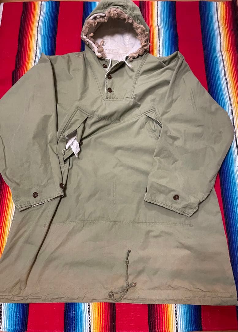 40s 米軍 スノーパーカー スモッグ U.S.Army リバーシブル M-42