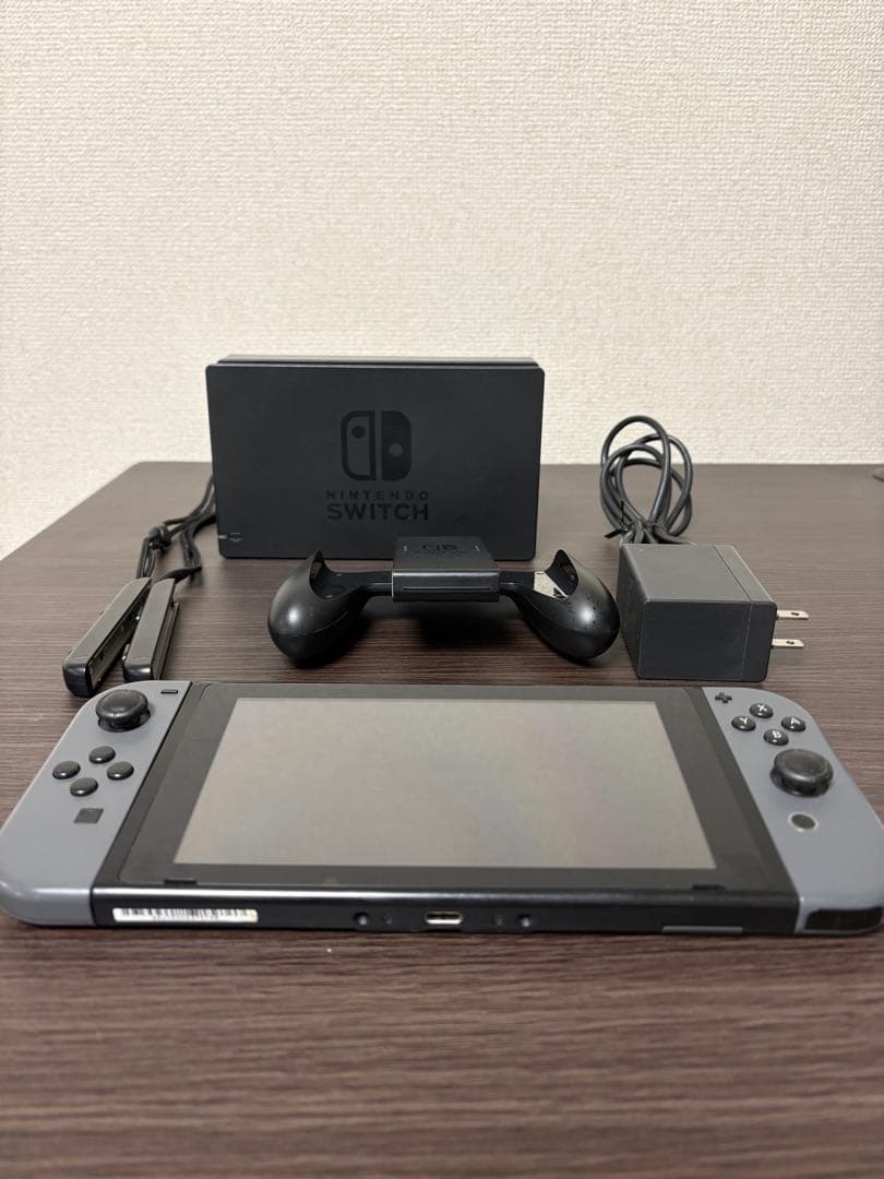 あ*と様 Nintendo Switch 本体 グレー ⚠️注意事項あり