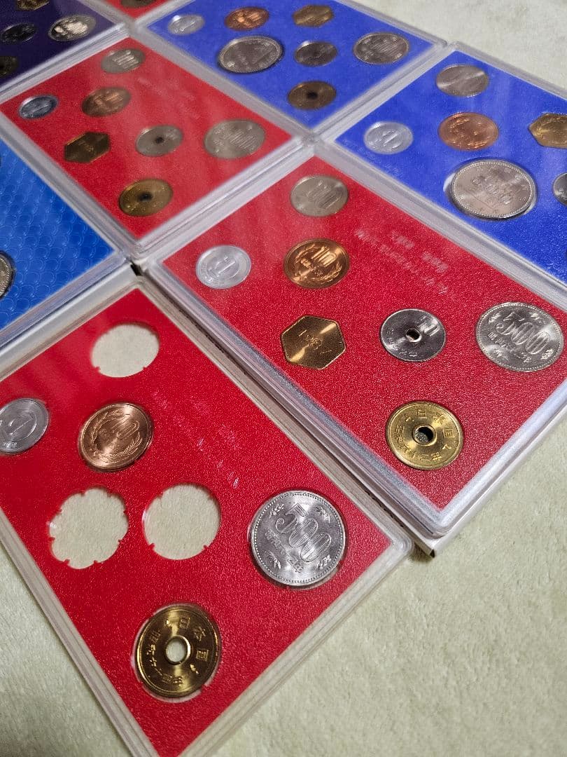 貨幣セットまとめ　昭和59年～昭和64年