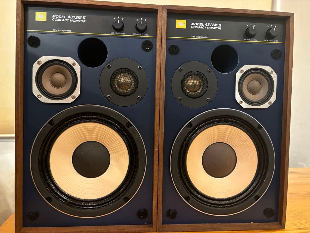 JBL 4312M II コンパクトモニタースピーカー　2本セット