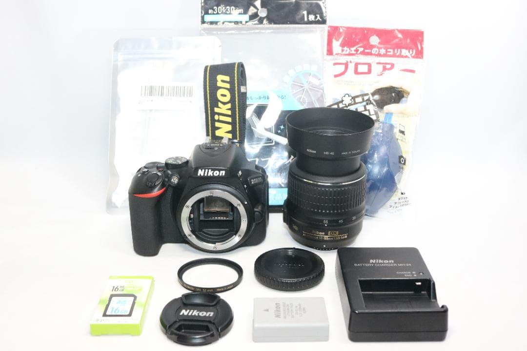 11/1まで！S回数少⭐Nikon D5600 美品⭐シリーズ最新！⭐一眼レフ