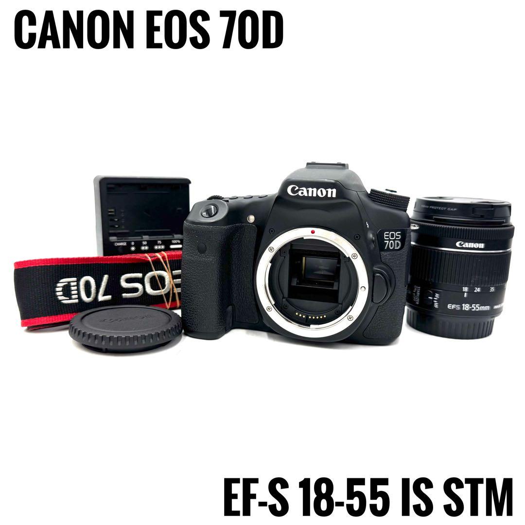 美品 CANON EOS 70D レンズキット デジタル一眼レフカメラ