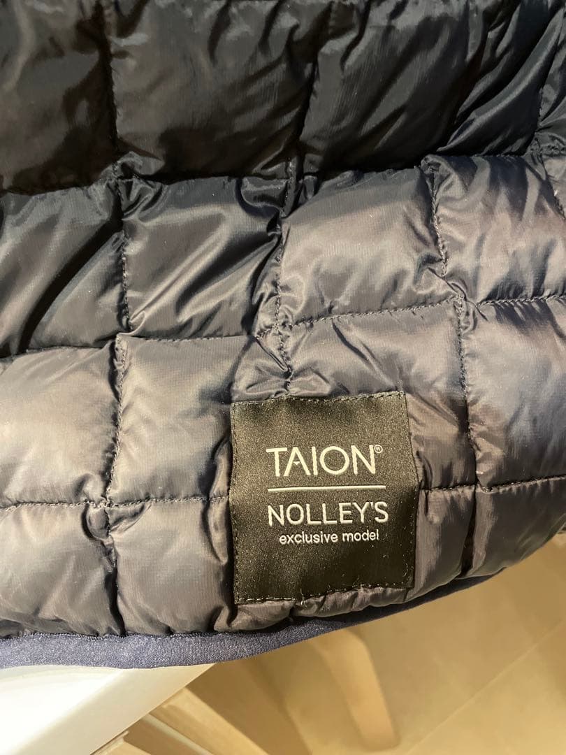 TAION/タイオン 別注ボア×ダウンフードコート(リバーシブル)