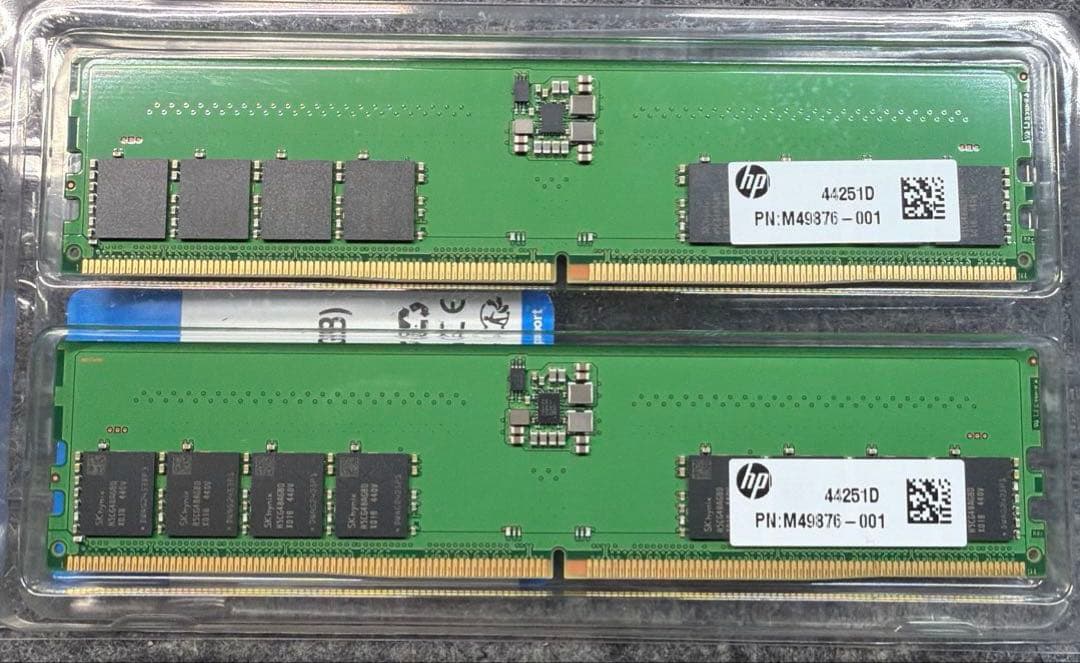 HP SK Hynix DDR5 16GB メモリーセット