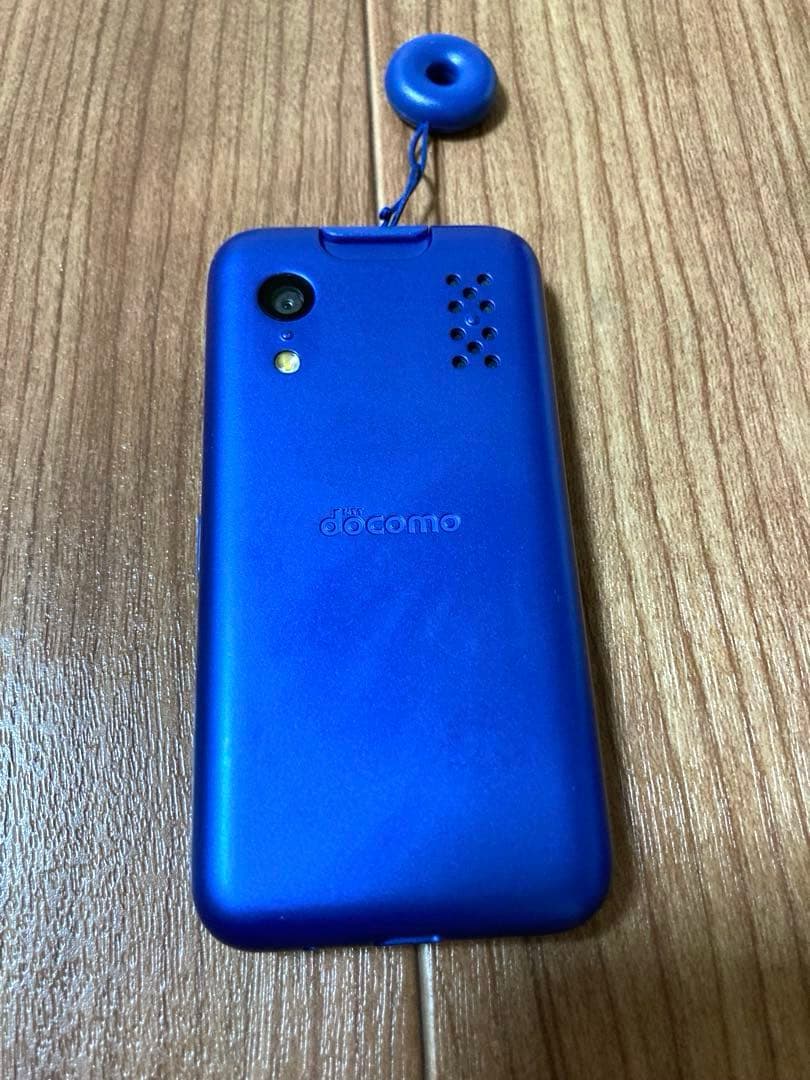 ドコモ　キッズケータイ　KY-41C　青