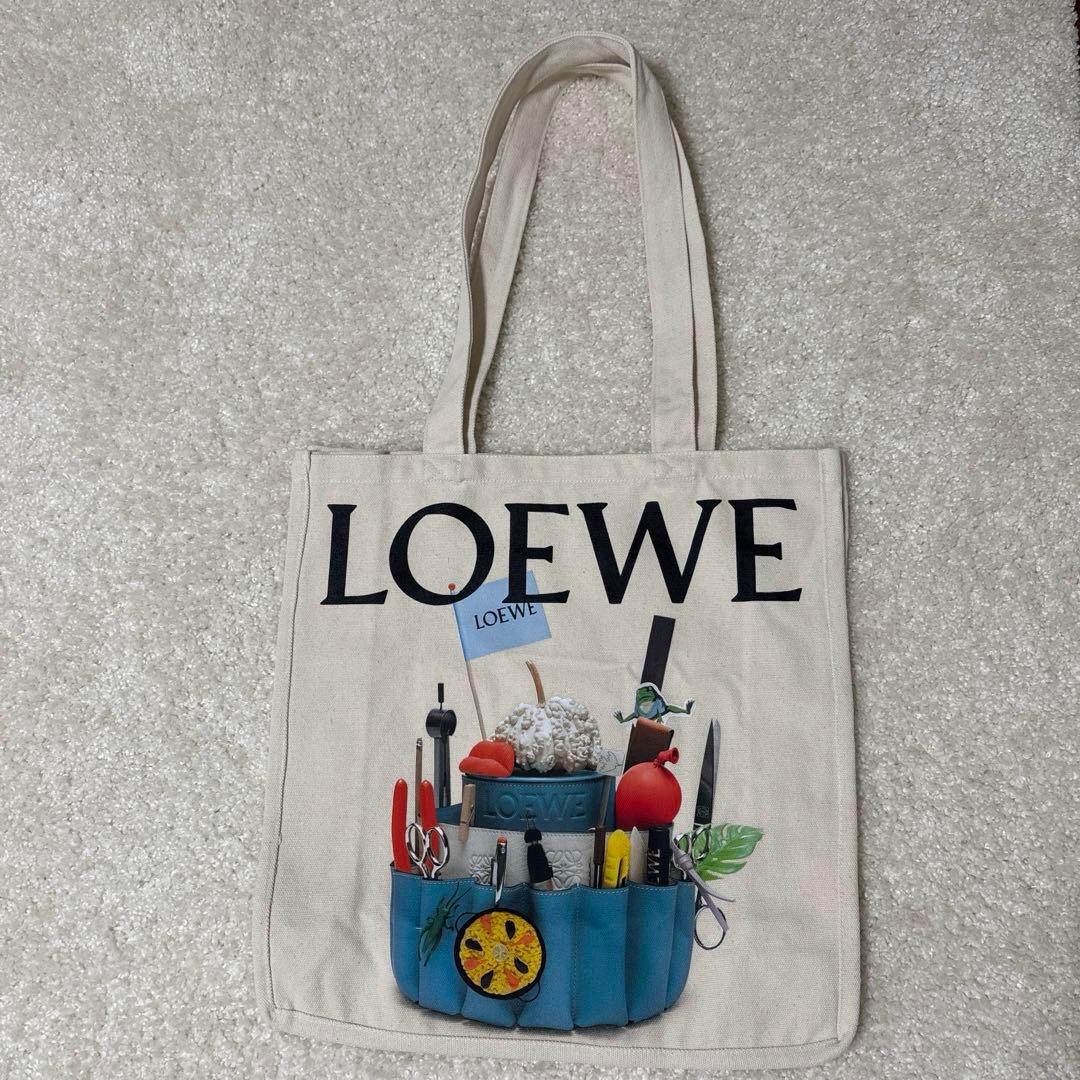 【箱付き】LOEWEクラフテッドワールド購入者限定トートバッグ