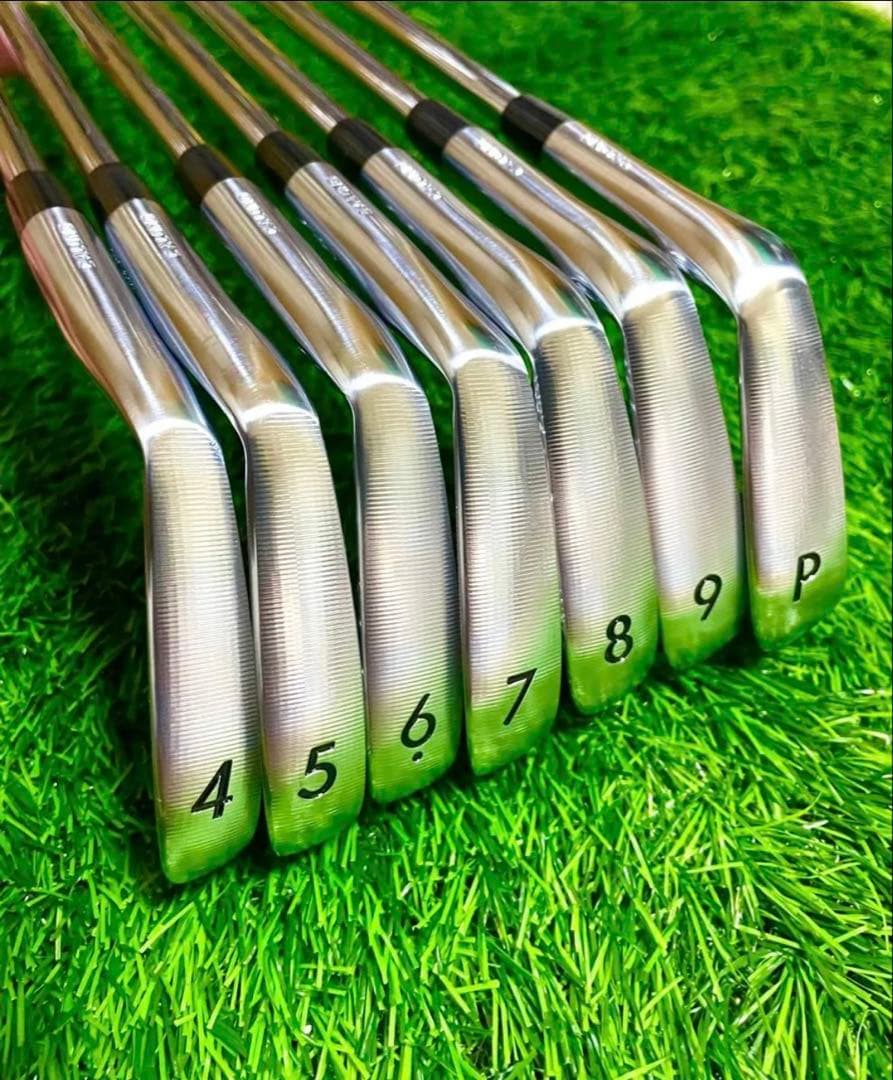 激レア　限定　新品　calong forged MB アイアンセット 7本