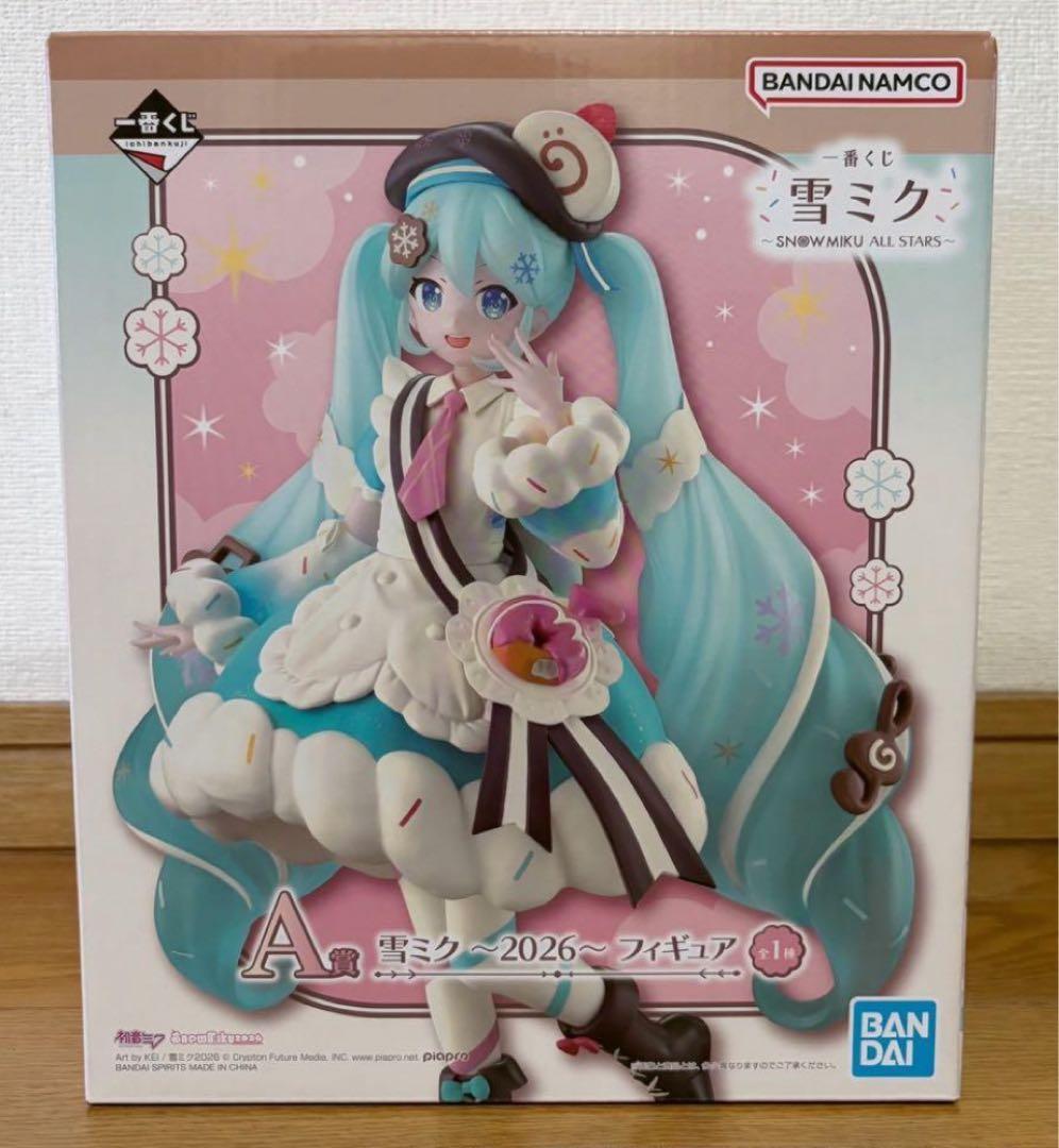 【最安値】一番くじ　雪ミク　A賞 雪ミク〜2026〜フィギュア