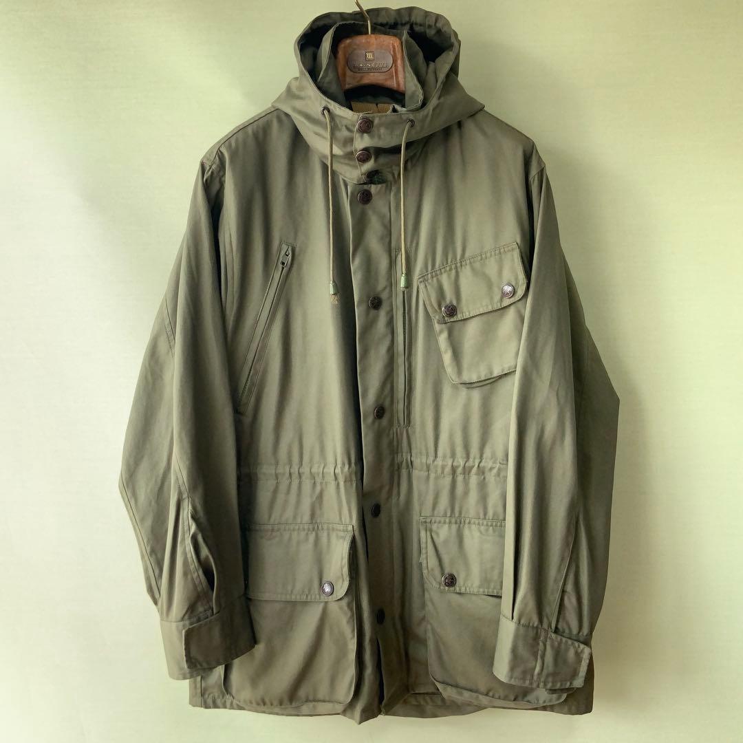 英国製Hunting Worldエクスプローラーパーカー オリジナル40オリーブ