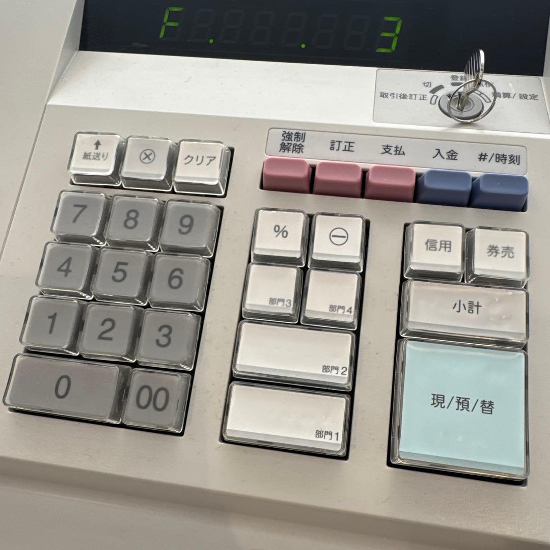 SHARP　レジスター　XE-A107