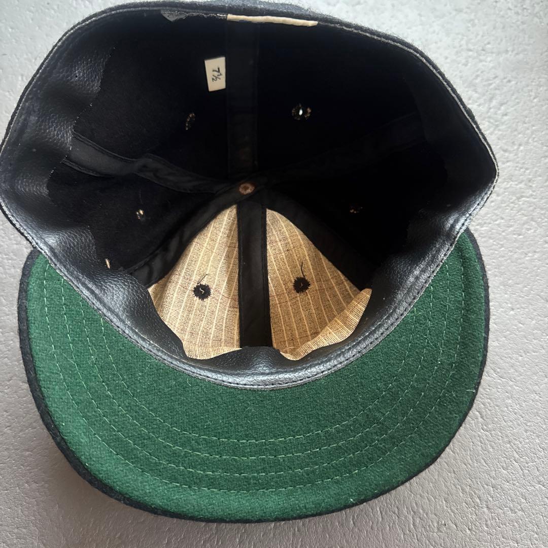 クーパーズタウンの　フェルト　ウール　キャップ　美品