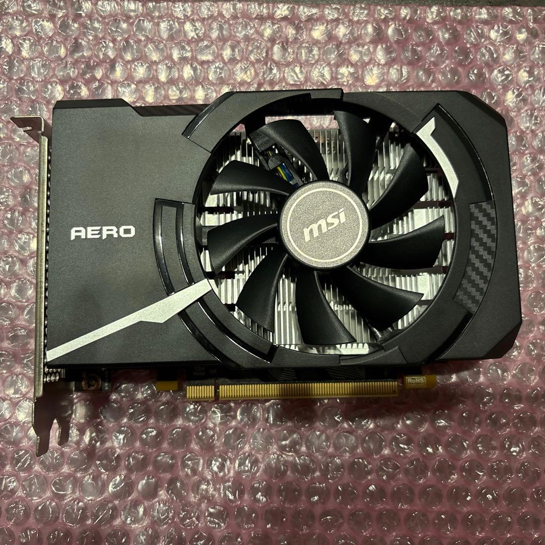 グラフィックボード・グラボ・ビデオカード MSI GeForce GTX 1650 D6 AERO ITX OCV3