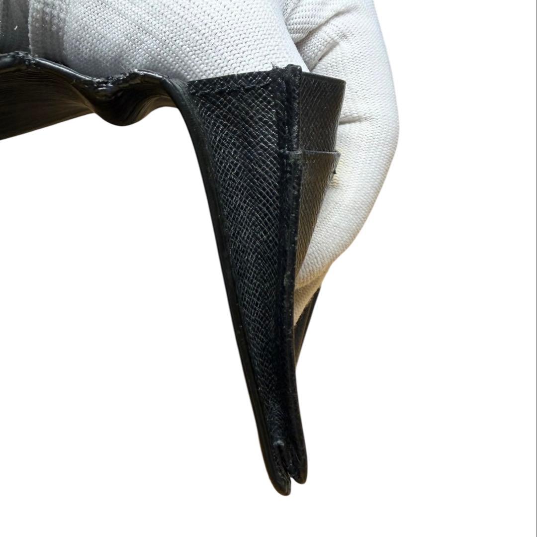 ルイヴィトン 札入れ 長財布 エピ ポルトカルト クレディ 黒色 M63212