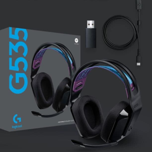 ロジクール G535 ワイヤレス ゲーミングヘッドセット