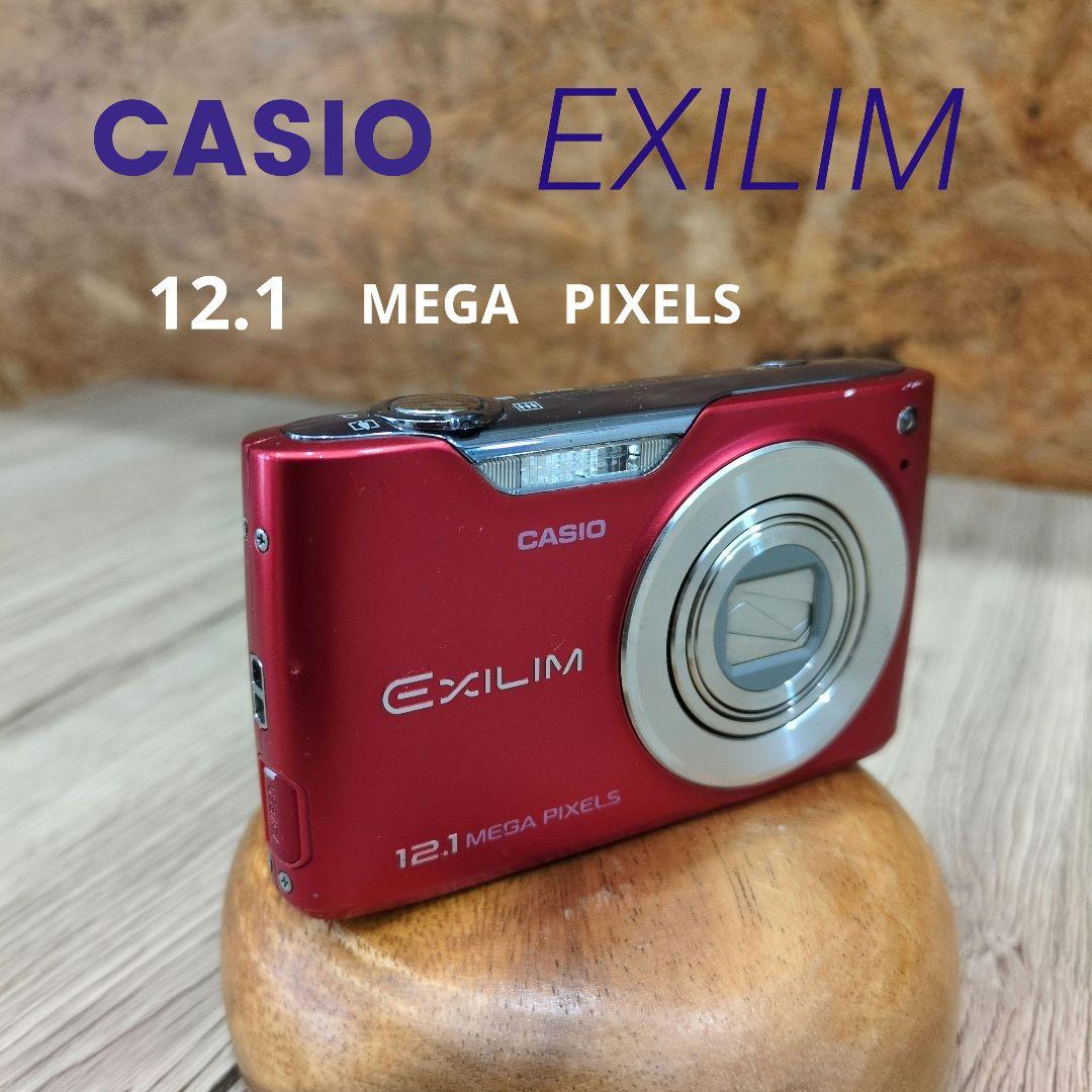 CASIO EXILIM 12.1メガピクセル レッドEX-Z450