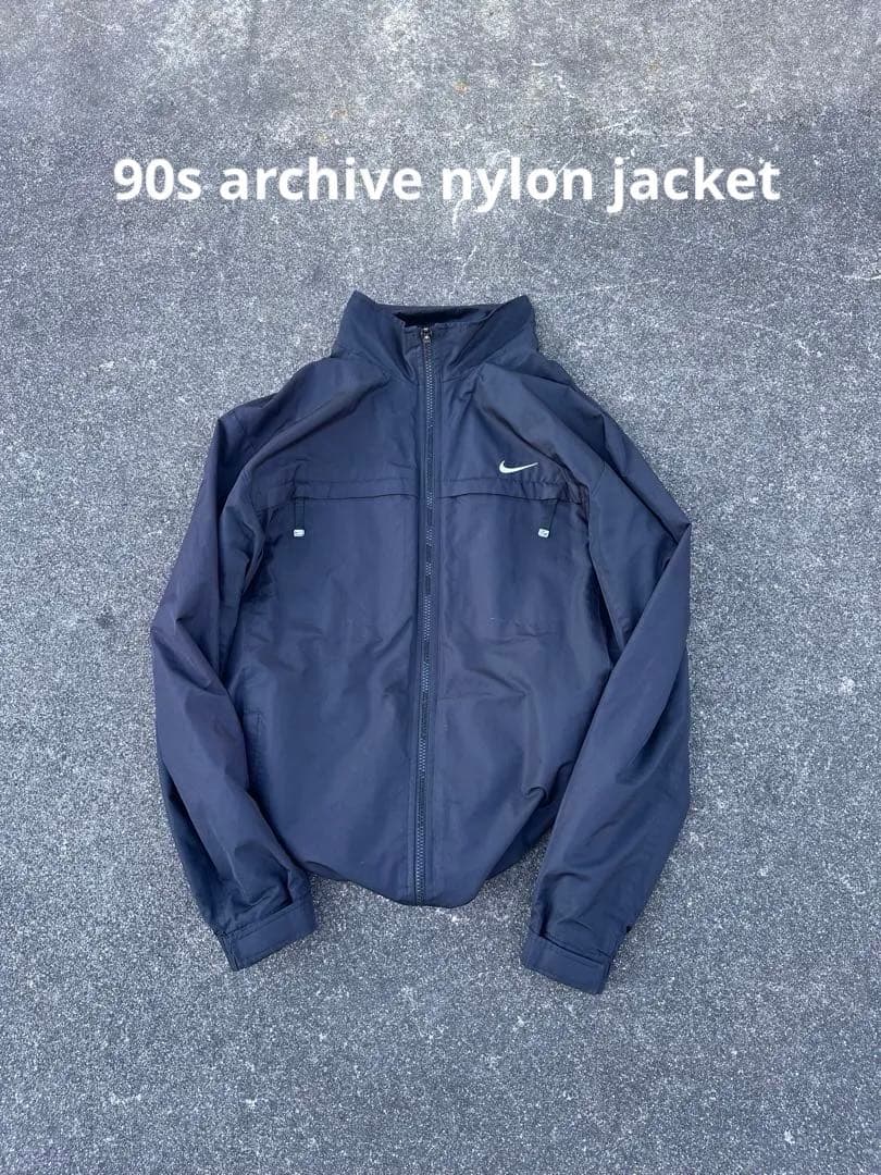 ジャケット・アウター 90s archive vintage nike nylon jacket