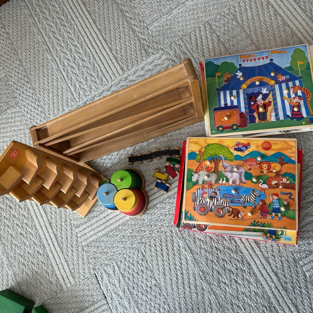 木のおもちゃセット　ベック社　グリムス社　など