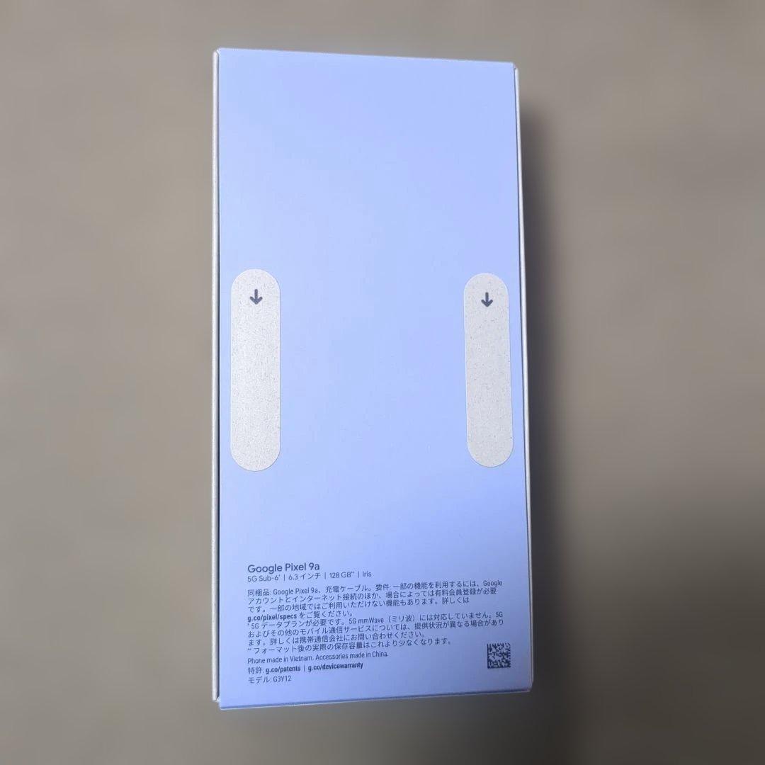 Google Pixel 9a 新品未使用　アイリス