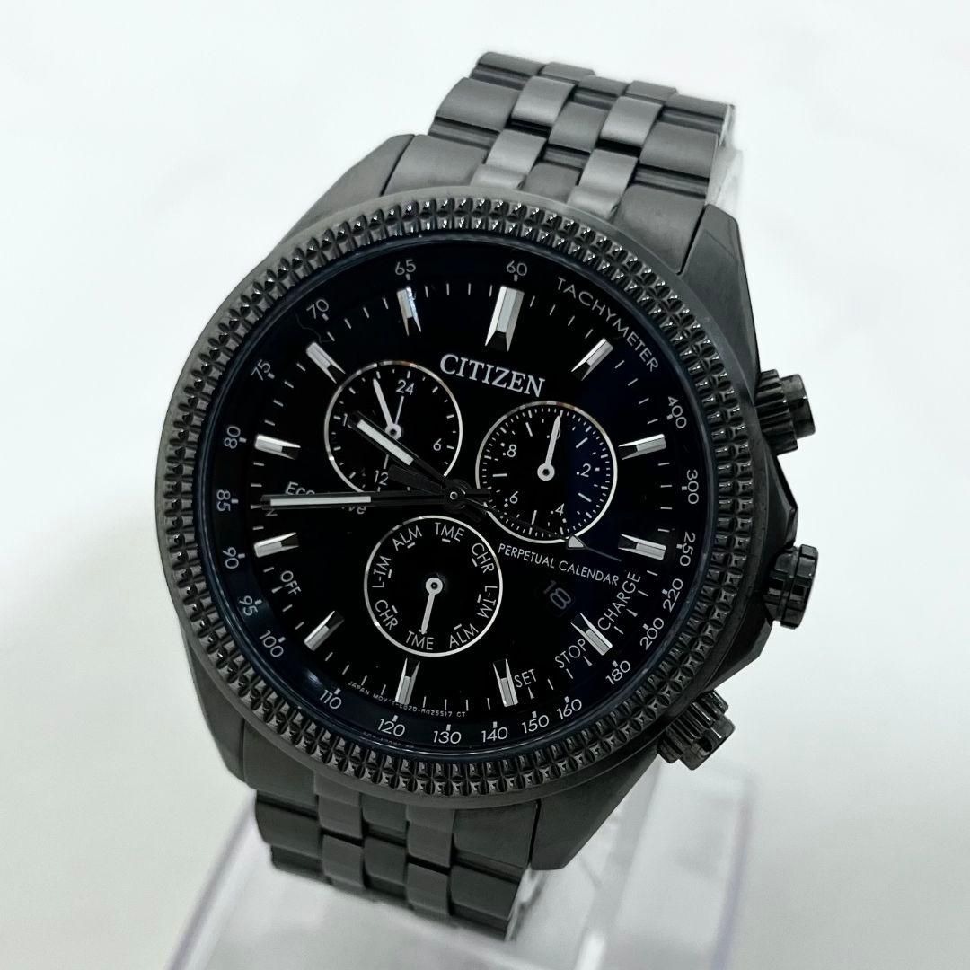 【稼働】 CITIZEN E820-R011031 Eco-Drive 腕時計