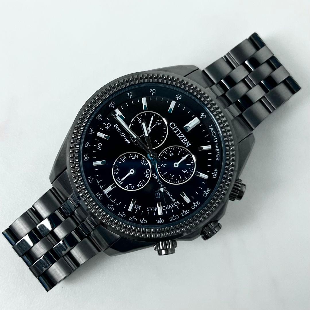 【稼働】 CITIZEN E820-R011031 Eco-Drive 腕時計