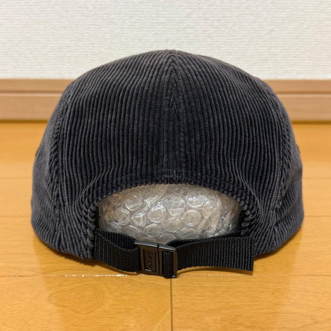 Supreme Corduroy Camp Cap ブラック 25ss