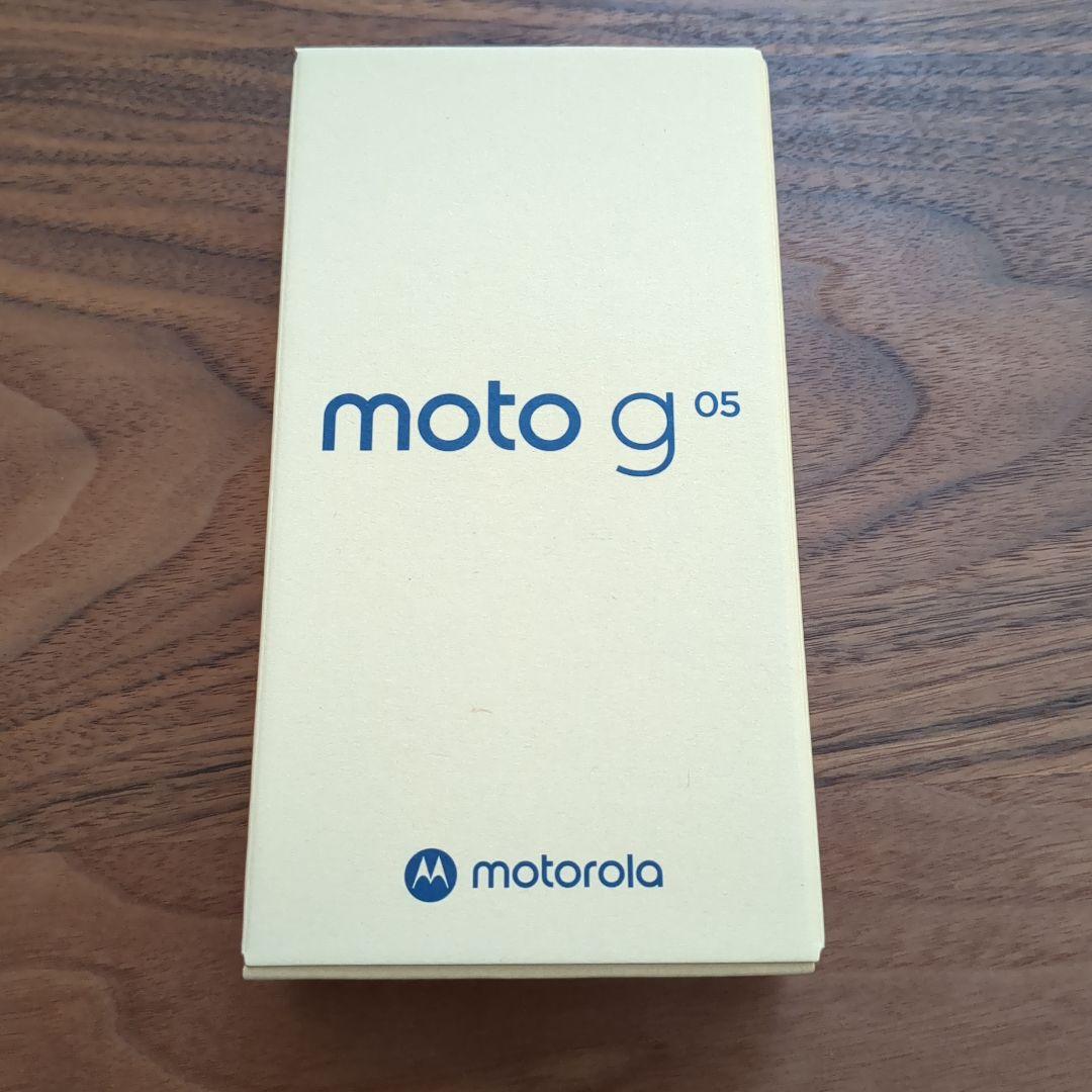 【新品未開封】Motorola moto g 05 本体　ミスティブルー