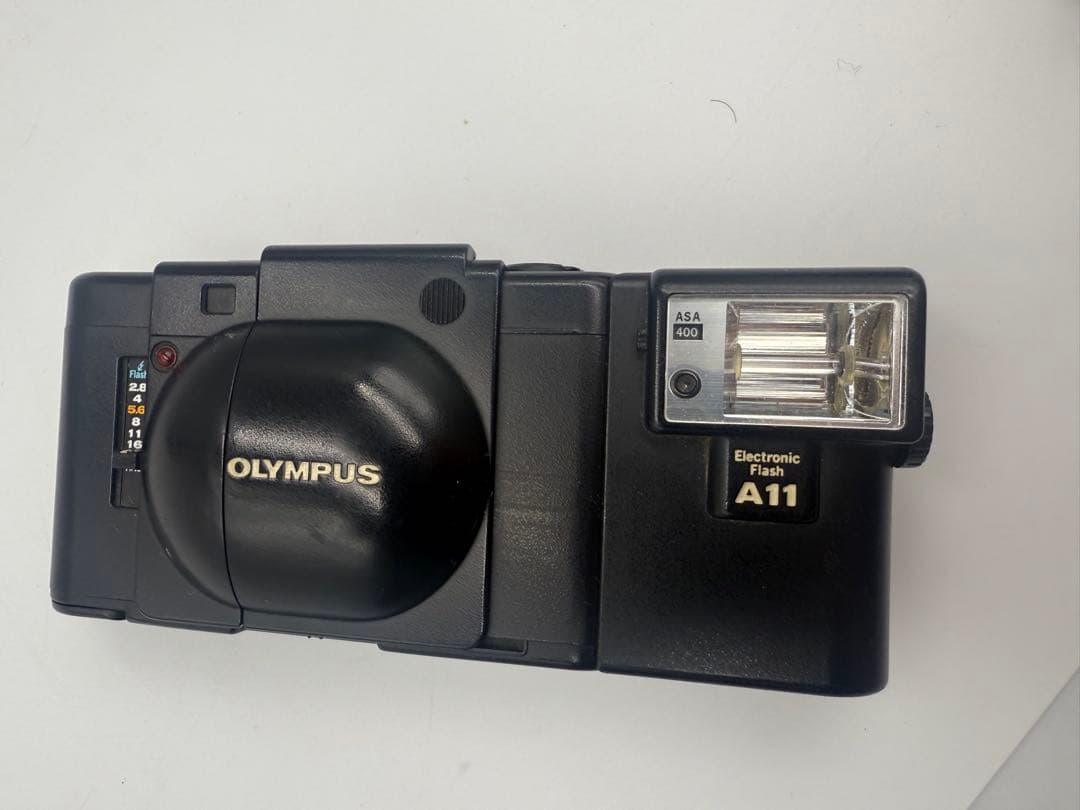 【送料込み】 OLYMPUS XA A11 コンパクトフィルムカメラ 動作未確認