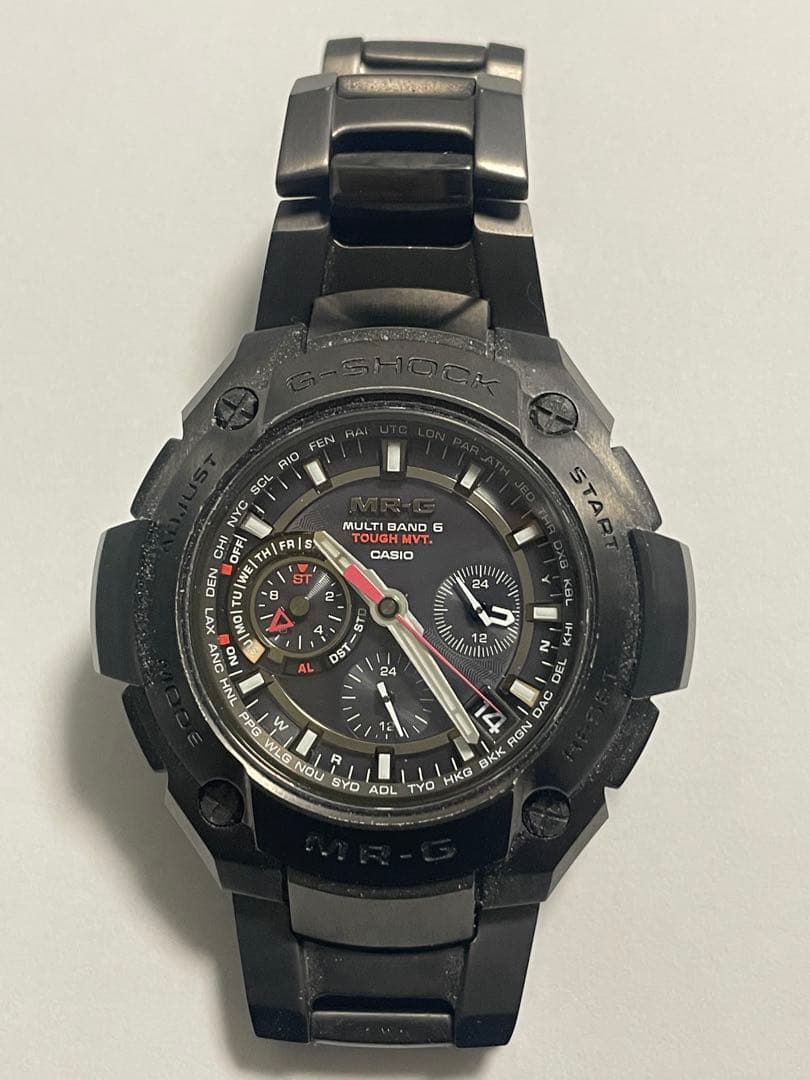 G-SHOCK MR-G MRG-8100B-1AJF ブラック美品 ※箱無し