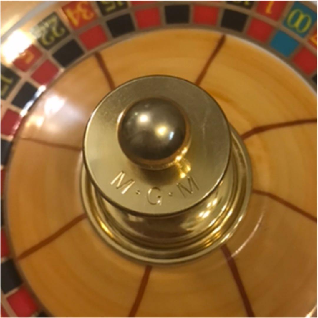 MGM 社　カジノ　ルーレット　30年位前　非売品　超レア