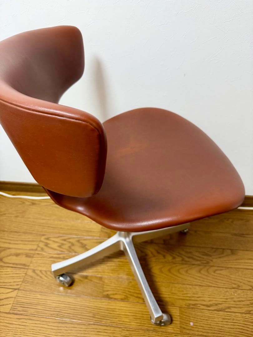 剣持勇カブトチェア　天童木工製　ブラウン