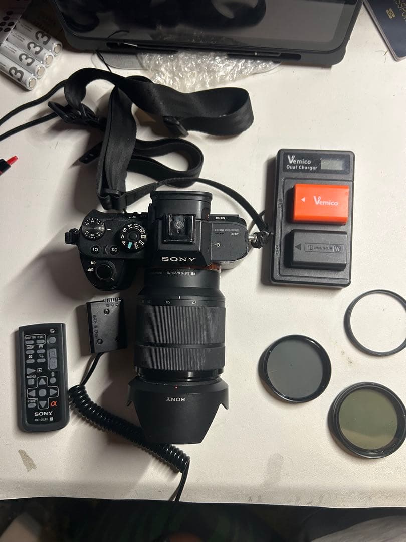難アリ SONY α7R IIミラーレスカメラ 本体 &レンズ28-70