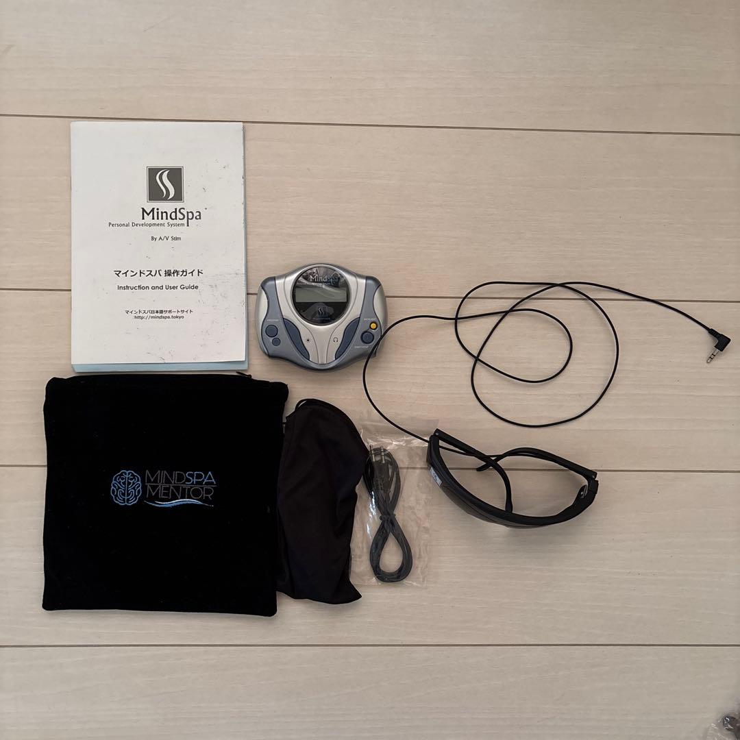 【動作確認済】MindSpa マインドスパ 脳トレ機器 ゴーグル付