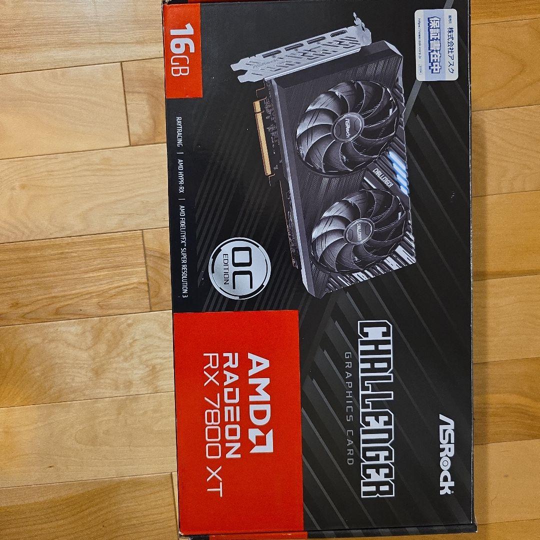 グラフィックボード・グラボ・ビデオカード ASRock Radeon RX 7800 XT 16GB