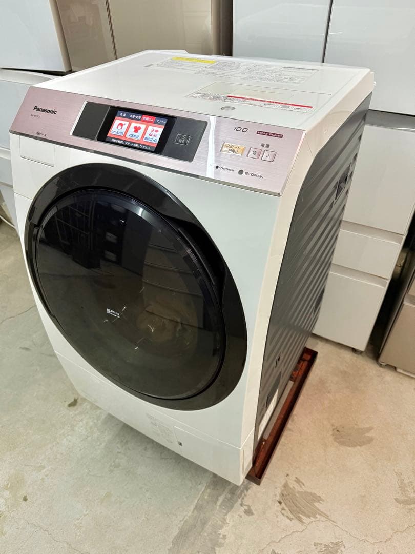 2015年式 10kg6kg Panasonicドラム式洗濯機NA-VX5E2L