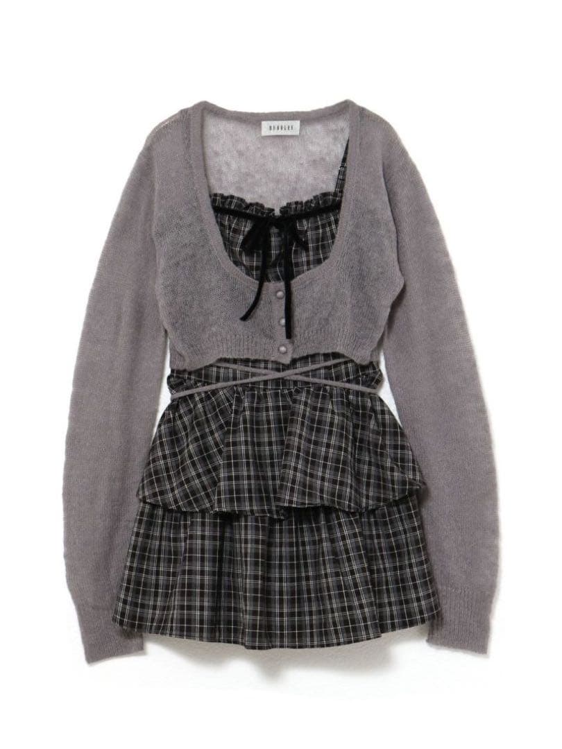 BUBBLES バブルス コケットティアードワンピース